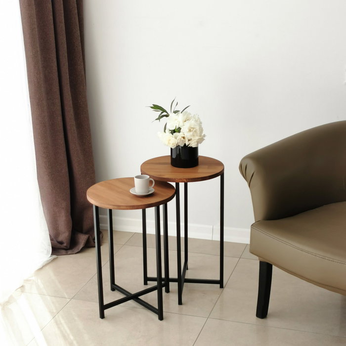 Hanah Home Neta Set - Oak Hanah Home Neta Set - Oak